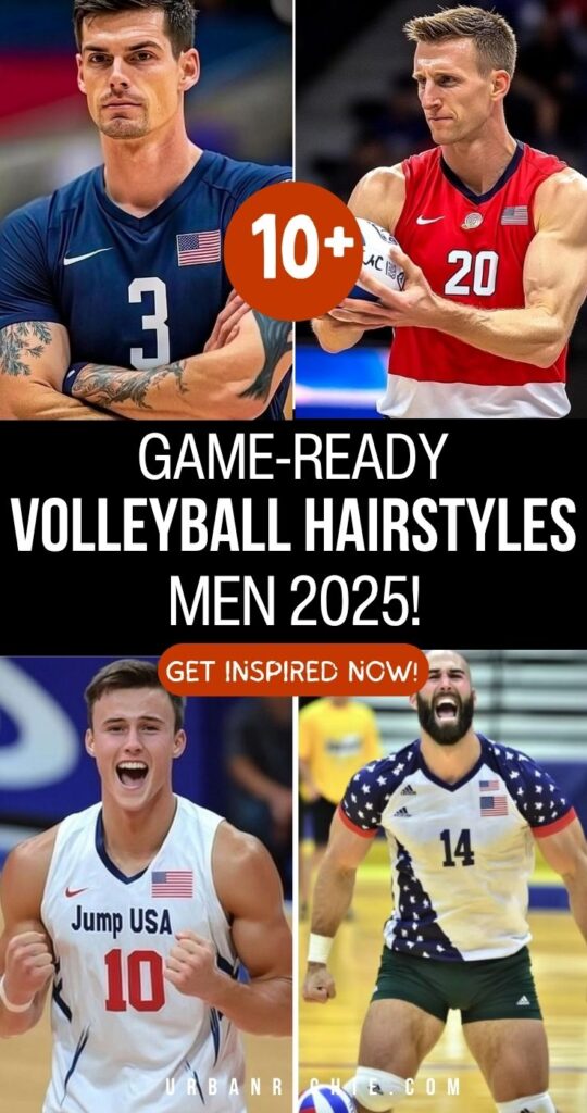 Best Men’s Hairstyles for Volleyball Players