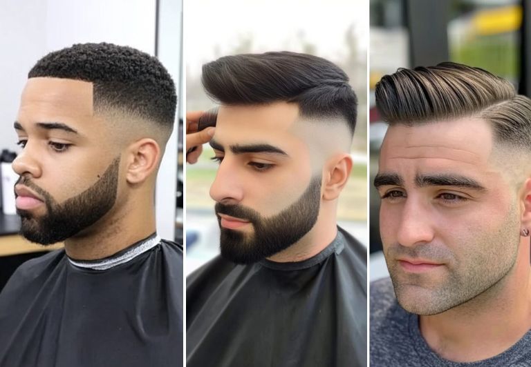 Temple Fade Haircuts For Men