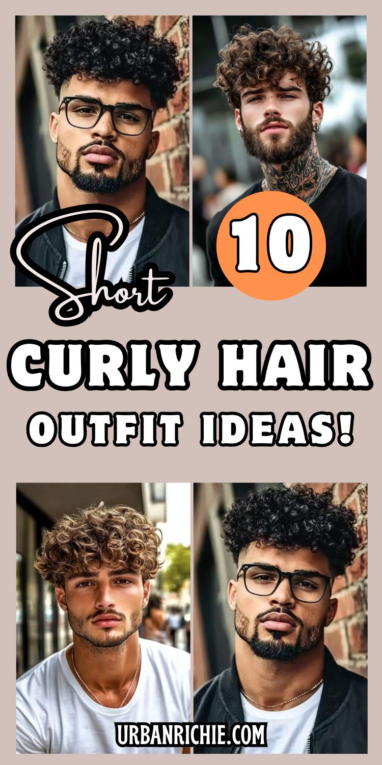 How to Style Outfits with Short Curly Hair